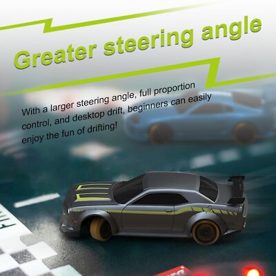 Turbo Racing 1:76 Scale Drift RC Car with Gyro Mini Full