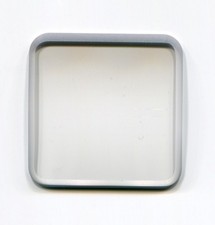 "Clark" Sapphire replacement Crystal for Cartier Santos 100 XL 29.0 x 29.0 mm