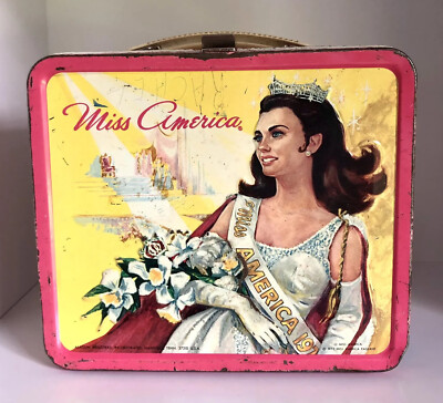 Vintage 1972 Miss America Beauty Pageant USA Metal Collectible
