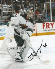 Minnesota Wild Darcy Kuemper Signed Autographed 8x10 Photo COA