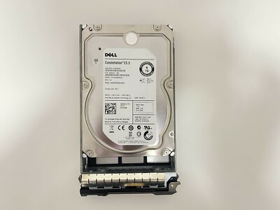 Dell ST1000NM0023 FNW88 0FNW88 1TB 7.2K 6G 128MB 3.5'' SAS Hard Drive With Tray