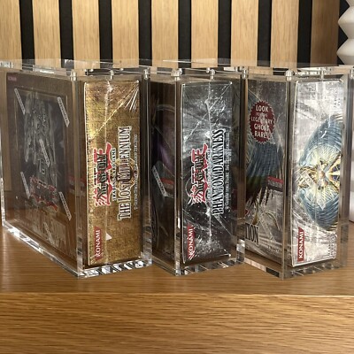 yugioh booster box acrylic case Display for Yu-Gi-Oh Acrylic Yugioh Booster Box Case
