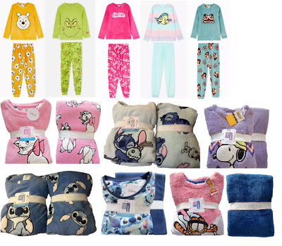 Pajamas Pijama Felpa Primark Primark Disney Character Fleece