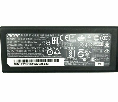 Adaptateur Secteur Acer A13-045N2A - Chargeur D'occasion Pour Ordinateur Portable