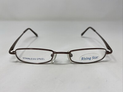 Rising Star 8869 BROWN 42-18-130 Metal Full Rim Eyeglasses Frame CG24