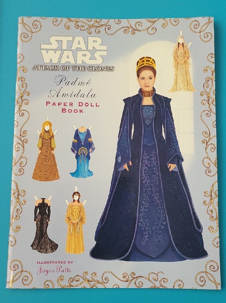 PADME AMIDALA PAPER DOLL BOOK (STAR WARS, EPISODE II: By Random House EXCELLENT
