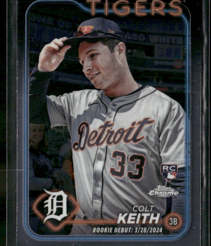2024 Topps Chrome Update #USC178 Colt Keith Refractors