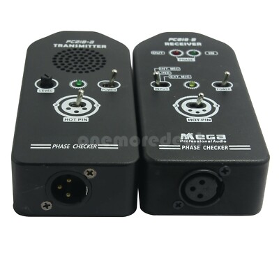 PC218 Aluminum Shell Phase Polarity Tester Checker Speaker Micr