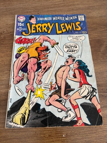 Die Abenteuer des Jerry Lewis # 117 Sehr guter Zustand - DC Comic Wonder Woman 7 J310