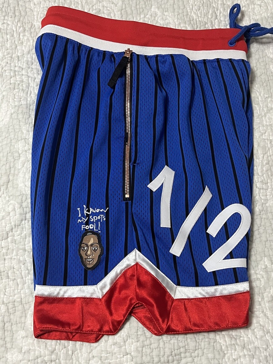 NEW Nike 1/2 Basketball Shorts Pinstripe Size Small Lil Penny