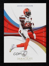 2018 Panini Immaculate Platinum 1/1 Josh Gordon #22 0c3