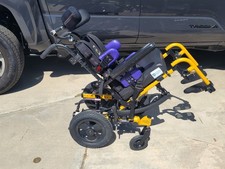 Quickie Iris Zippie Recline Tilt in Space Wheelchair 13"x13" OR 13"x16" Kids