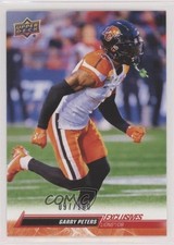 2023 Upper Deck CFL Exclusives 97/100 Garry Peters #15 bl7