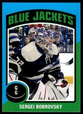 2014-15 O-Pee-Chee Stickers Sergei Bobrovsky Columbus Blue Jackets #ST-22