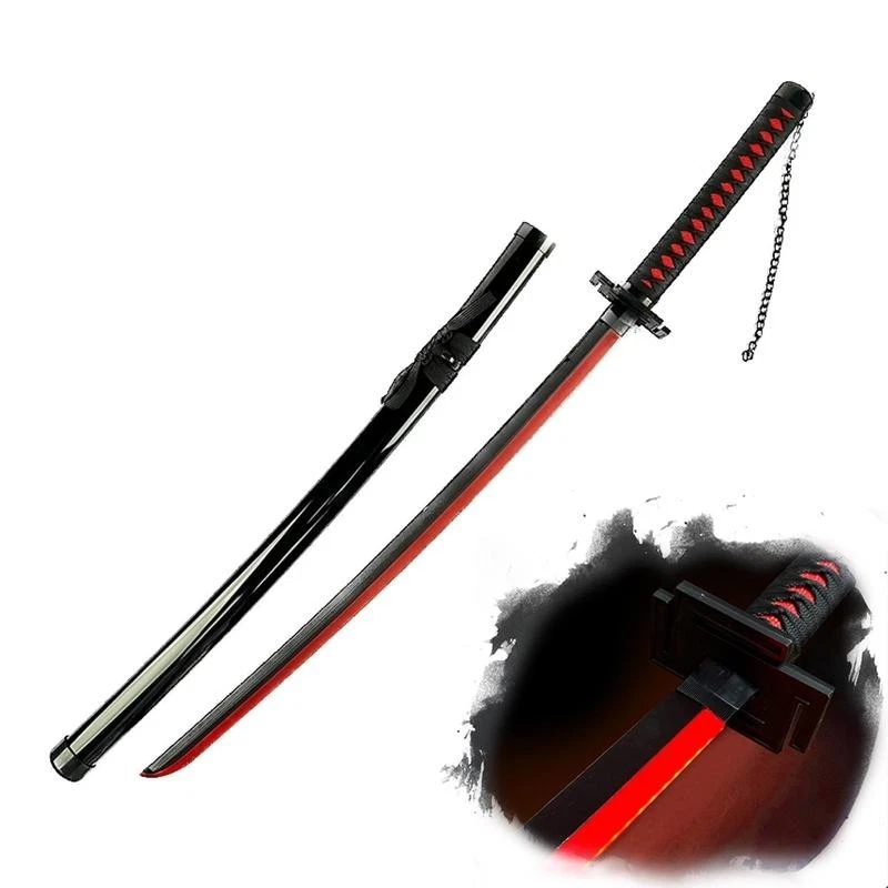 Espadas Katana Blanqueadoras Iluminadas 41 Pulgadas Coleccionables Regalo USB Recargable Foto 4 de 4