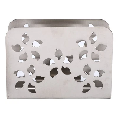 Edelstahl Serviettenhalter Stehend Silver Serviettenspender Für Esszimmer 5Q4N - Bild 1 von 4