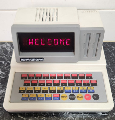 Vintage Vtech Talking Lesson One Kids Educational Electronic Toy 1988 Tested!