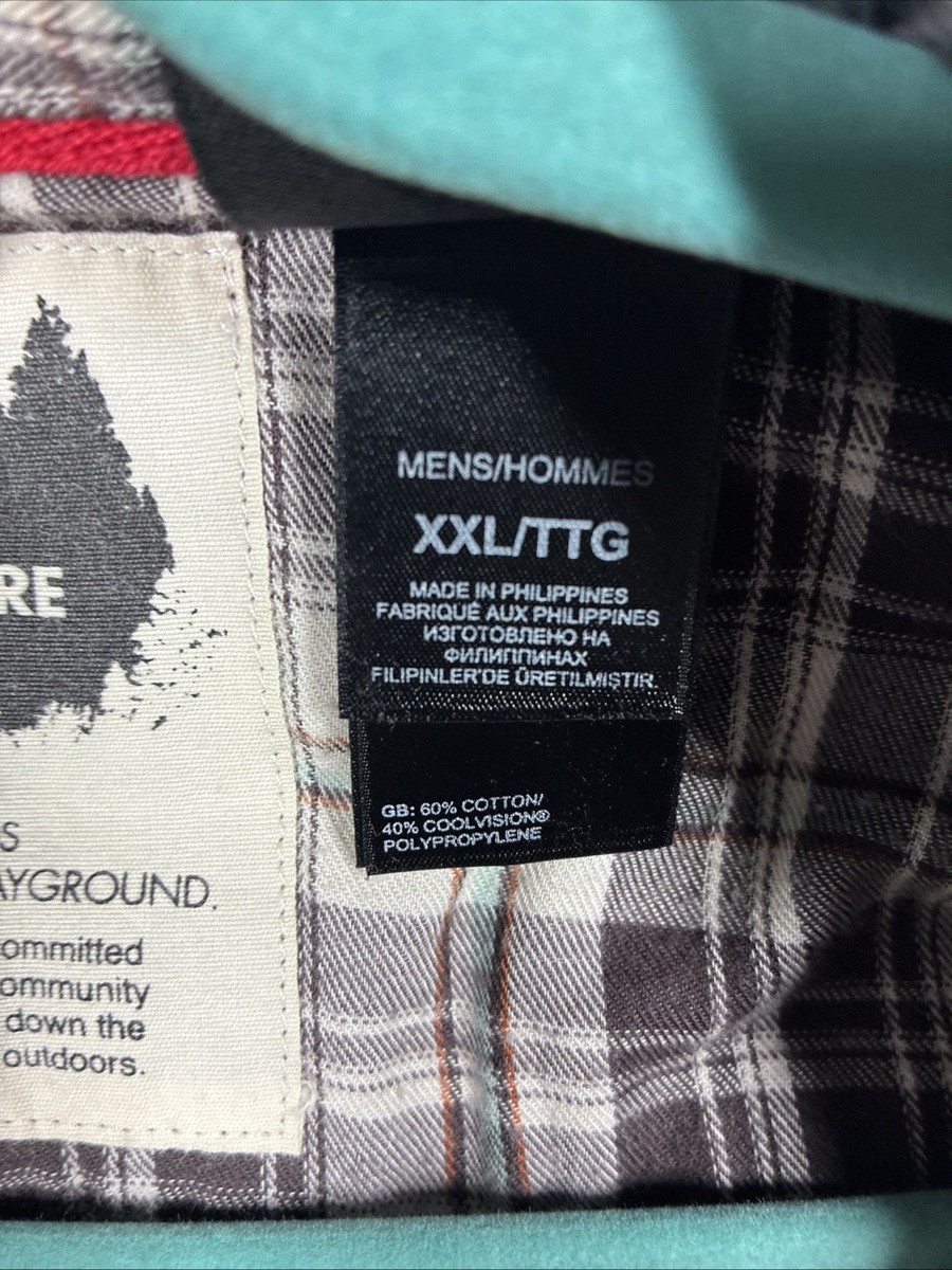North Face Plaid Flannel Explore Fund Hiking Long Sleeve Cabincore Mens 2XL View 6