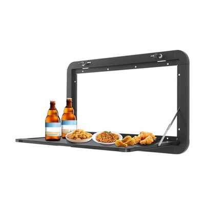 RV Foldable Table Wall-mounted Rectangular Folding Table Lockable Desk 25kg
