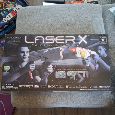 Laser X Real-Life Infrarot Gaming Experience 2 Blaster Top Zustand