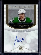 2023-24 SP Authentic Miro Heiskanen UD Authentics Auto #UDA-MH Stars