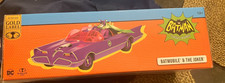 new McFarlane DC Super Powers Gold Label Batmobile with The Joker figure