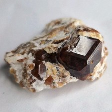 Garnet Crystals on Matrix 85 ct. Form Laghman Afghanistan.  