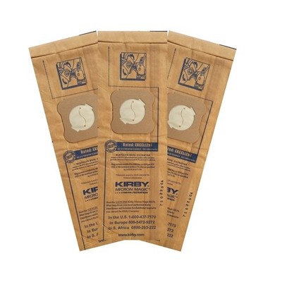 3x Original KIRBY Filtertüten MICRON MAGIC Beuteln G3 G4 G5 G6 G7 G8 G10 Sentria