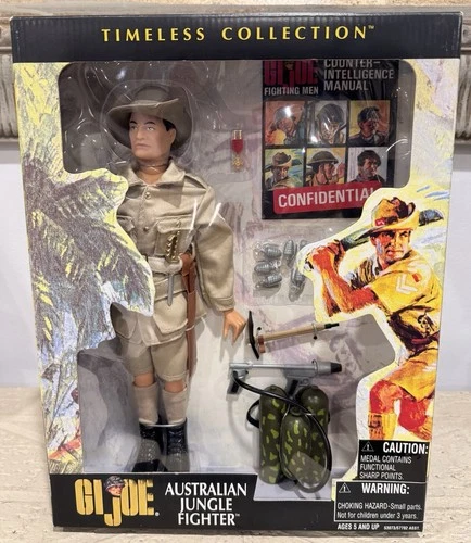 G.I. Joe Timeless Collection Australian Jungle Fighter Hasbro 2001 New In Box