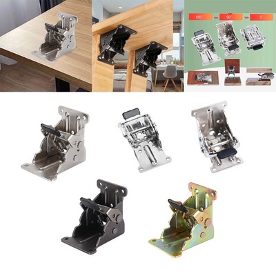 Self Locking Hinge Folding Table Legs Bracket Heavy Duty Parts Portable