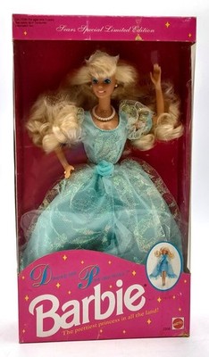 1992 Dream Princess Barbie Puppe / Sears Special Edition / Mattel 2306, NrfB