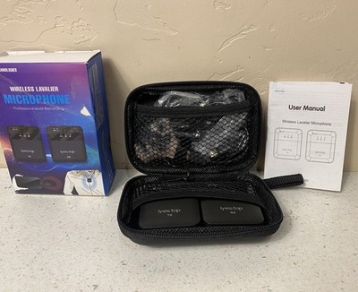 Wireless Lavalier Microphone with Real-Time/Audience Monitoring Audio Ducking