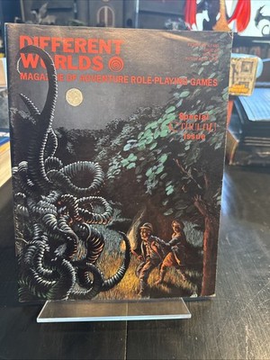 Different Worlds #19 (Feb 1982, Chaosium) Call of Cthulhu Thieves World RPG vg
