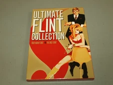 The Ultimate Flint Collection (DVD, 2006, 3-Disc Set) James Coburn