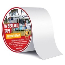 RV Roof Tape White, RV Sealant Tape, Roof Patch Repair Tape 4 Inch X 50 Feet