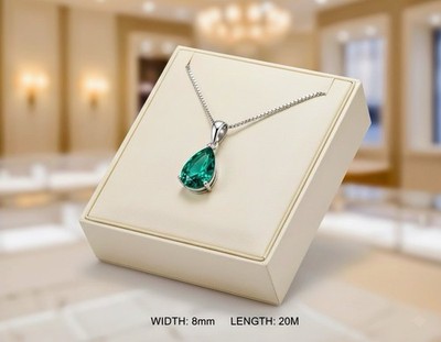 EXCLUSIVE Handmade Emerald Necklace Spanish Craftsmanship Statement Piece