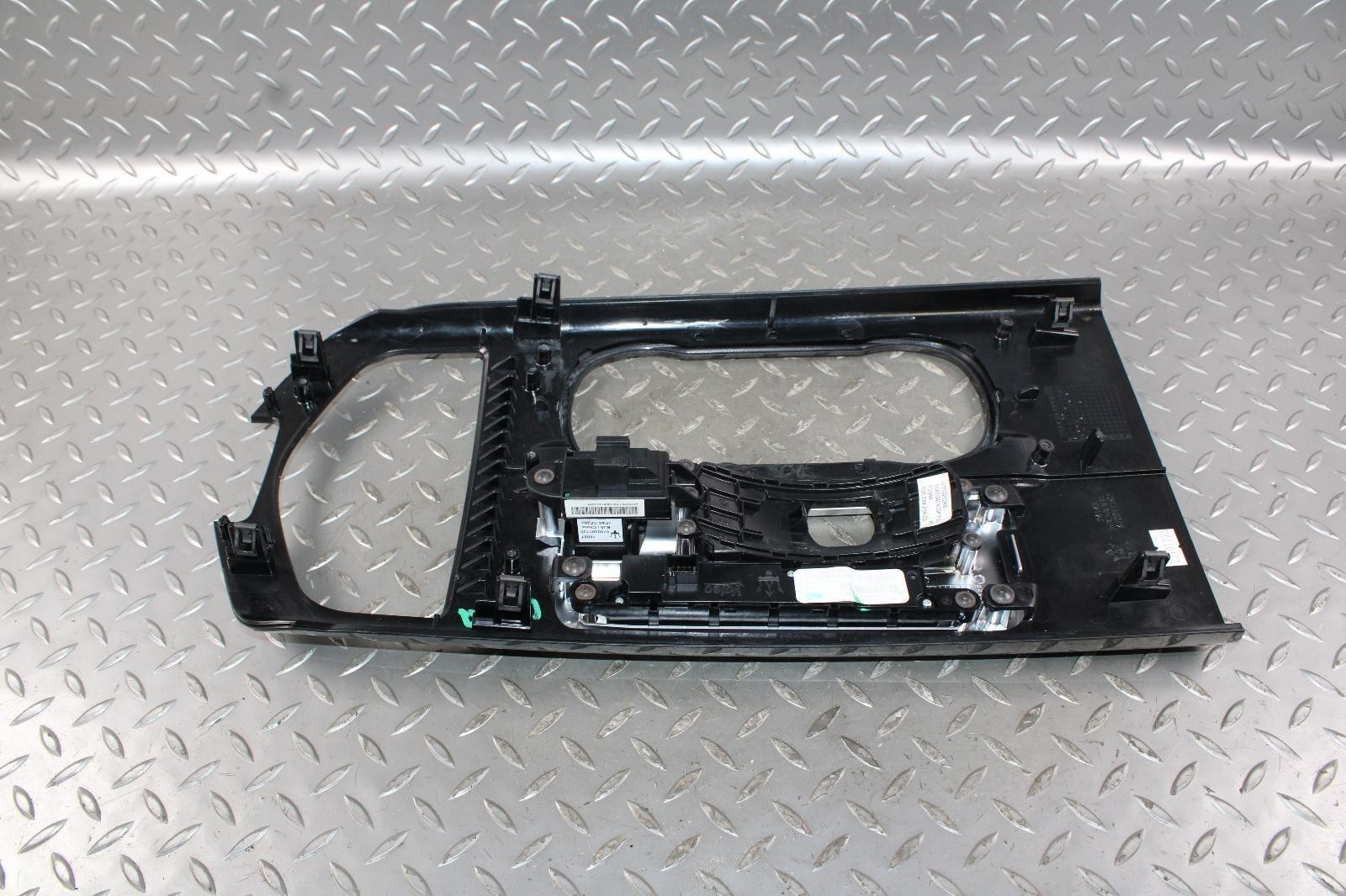 14-17 Ghibli Black Front Floor Console Shifter Surround Bezel Trim OEM Factory