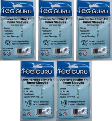 TCG GURU 500 Perfect Slim Fit Inner Sleeves