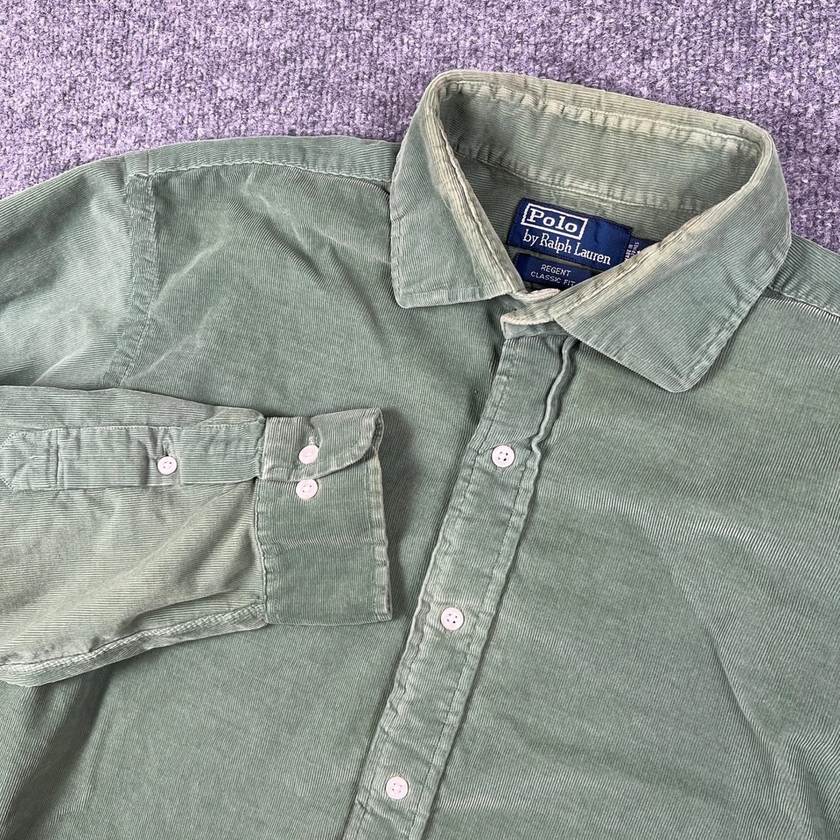 Polo Ralph Lauren Corduroy Classic Casual Button-Down Shirts for