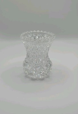 Vintage Knospen Vase Princess House Kristallglas Zahnstocherhalter seltener Fund