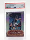 CALEB WILLIAMS 2024 DONRUSS OPTIC UPTOWNS PRIZM ROOKIE #1 BEARS PSA 9 Q1569