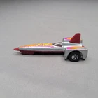 Vintage 1979 Hot Wheels Gray Silver Tricar X8 Diecast Car Land Rocket Malaysia