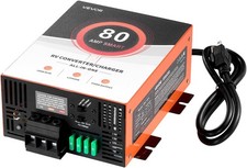 VEVOR RV Power Converter 80 Amp 110V AC to 12V DC