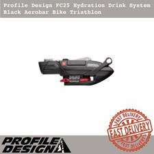 Profile Design FC25 Hydration Drink System Black Aerobar Bike Triathlon