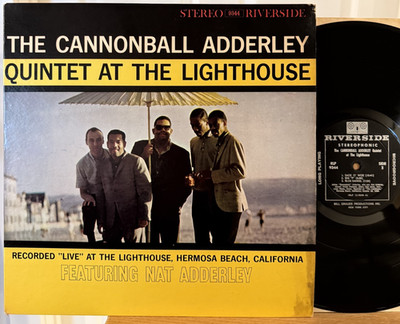 Cannonball Adderley Quintet At The Lighthouse Vinyl LP Riverside RLP 9344 1960