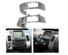 2pcs Center Inner A/C Dash Air Vent Cover Trim Panel Compatible Toyota Prius