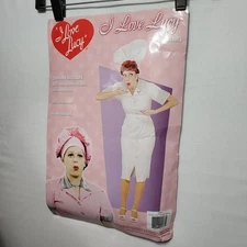 I Love Lucy Candy Factory Adult Costume One Size Small Medium