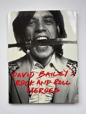 David Bailey's Rock and Roll Heroes, large format paperback, 1997,  photography
