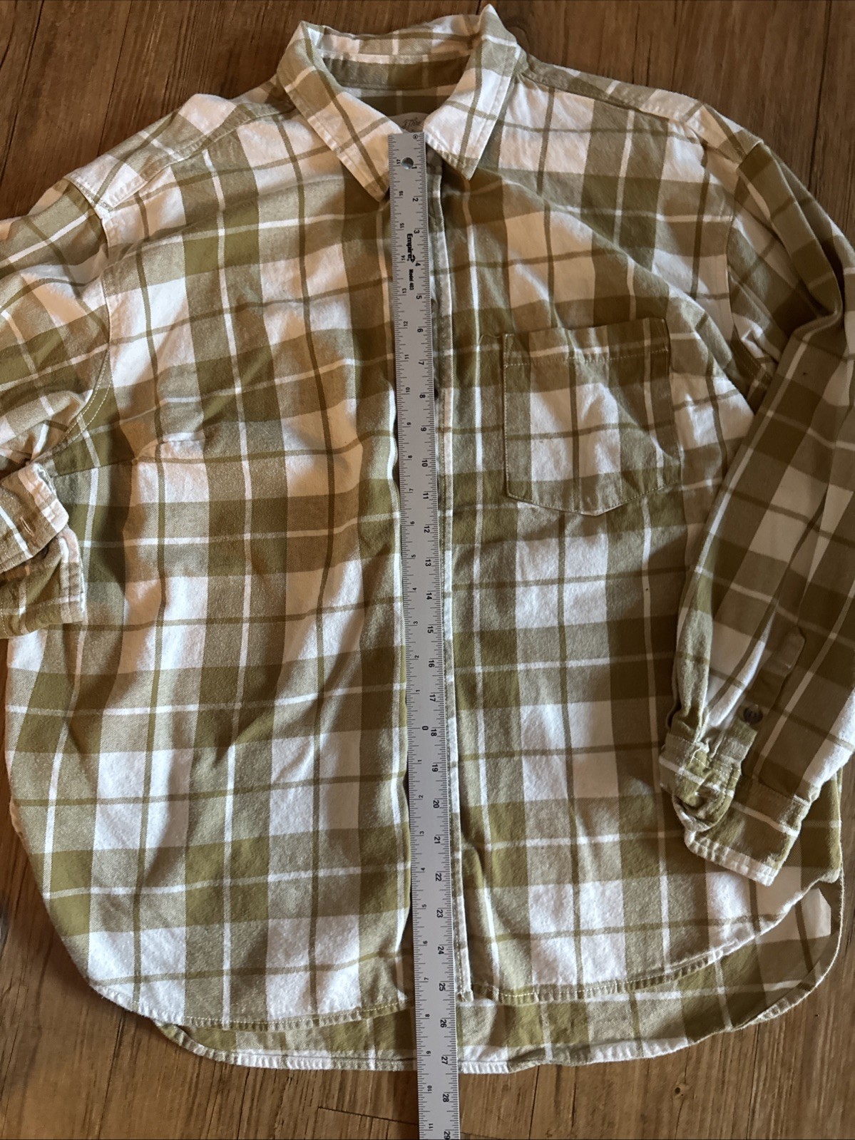Universal Thread Oversized Flannel Button Up Shir… - image 3