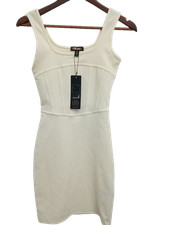 PINKcadella Cream Bodycon Dress - New With Tags